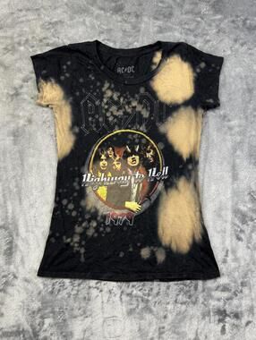 Vintage Style AC/DC Rock Band T-Shirt